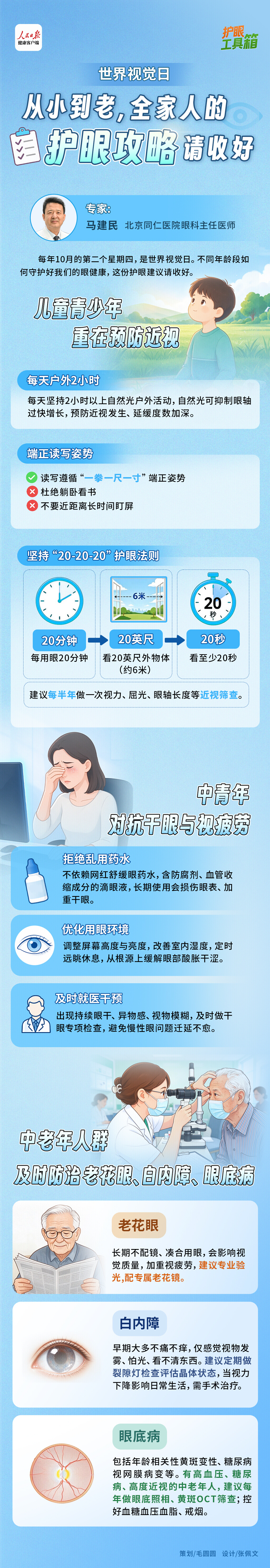 世界视觉日|从小到老，全家人的护眼攻略请收好